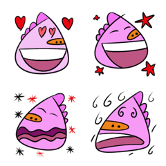 [LINE絵文字] Smile pink pig Emojiの画像