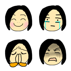 もっさんの似顔絵の絵文字メイン画像