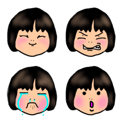 ももちゃんの似顔絵の絵文字メイン画像