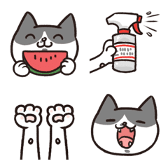 [LINE絵文字] KEKE the cat 2の画像