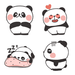 [LINE絵文字] Tata panda emojiの画像