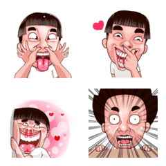 [LINE絵文字] Emoji, I am a funny 3の画像