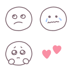 [LINE絵文字] 定番スマイリー ☆ 表情いろいろの画像
