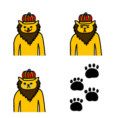 [LINE絵文字] king lion the firstの画像