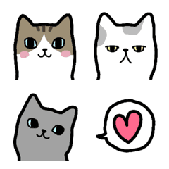 [LINE絵文字] 猫ねこ絵文字の画像