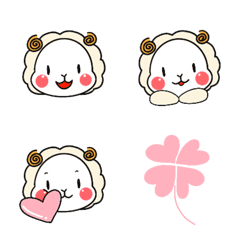 [LINE絵文字] a plump sheepの画像