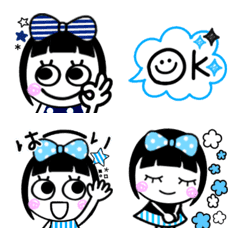 [LINE絵文字] 大人かわいいガーリー絵文字の画像