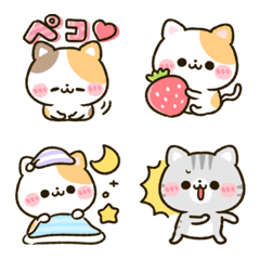 [LINE絵文字] ねこねこにゃんこ♡にゃー3の画像