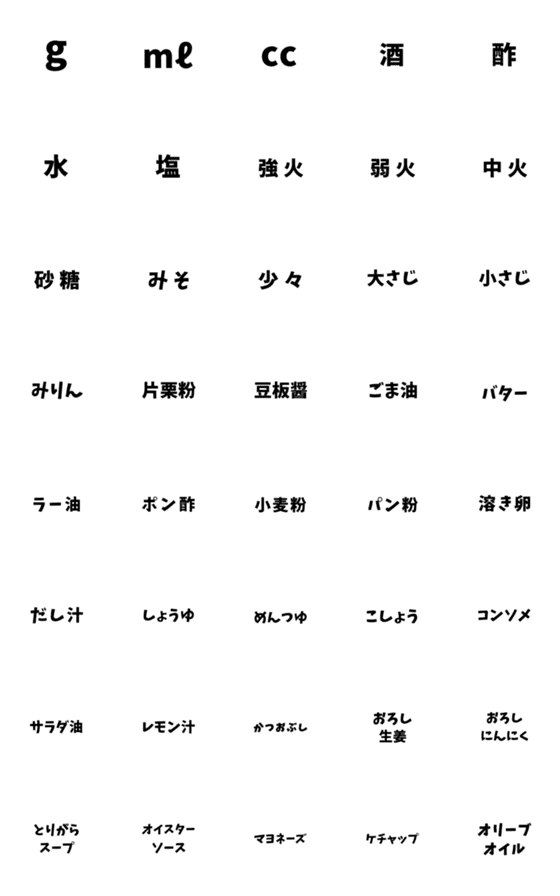 [LINE絵文字]きよすけのクッキング絵文字（╹◡╹）の画像一覧