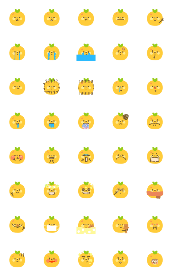 [LINE絵文字]YU YU YOの画像一覧