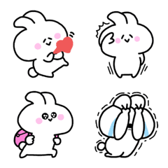 [LINE絵文字] ヲタうさ絵文字(2)の画像