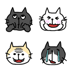 [LINE絵文字] ねこねこさんの絵文字の画像