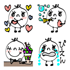 [LINE絵文字] まるっとさん6の画像