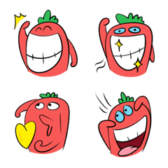 [LINE絵文字] Smile carrot Emojiの画像