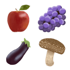 フルーツと野菜のイラスト