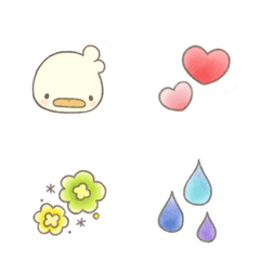 Line絵文字 あひるのあひーちゃん 絵文字 40種類 1円 Line絵文字 あひるのあひーちゃん 絵文字 40種類 1円