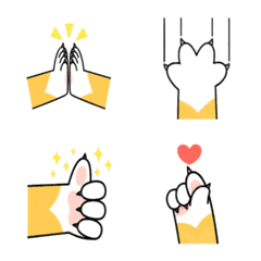 [LINE絵文字] Dog paw pawの画像