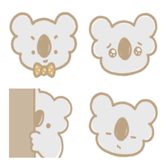 [LINE絵文字] コアラでみんなハッピー！の画像