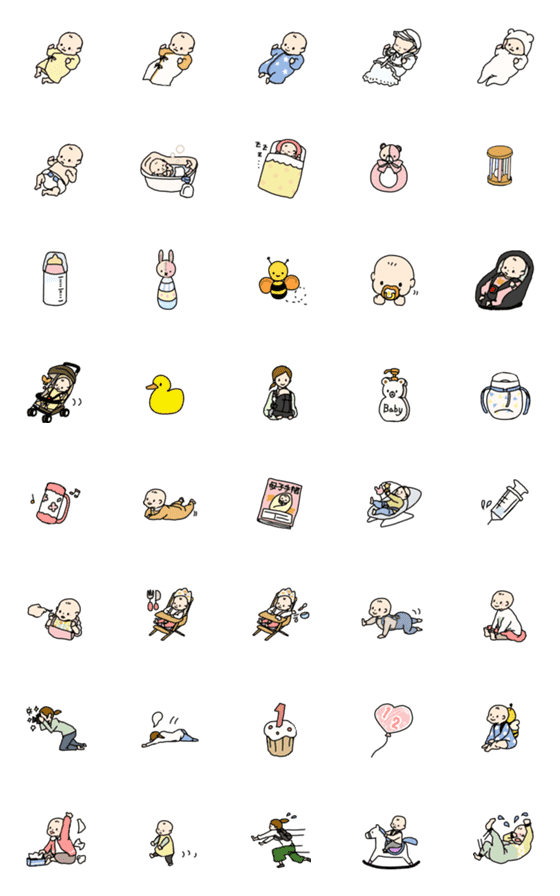 [LINE絵文字]けいグリスタンプの画像一覧