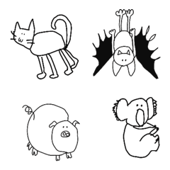 [LINE絵文字] ANIMAL SERVICEの画像