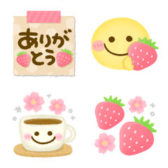 [LINE絵文字] 大人可愛い♡春色絵文字の画像