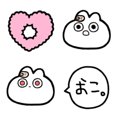 [LINE絵文字] ばんそうこうさぎの画像