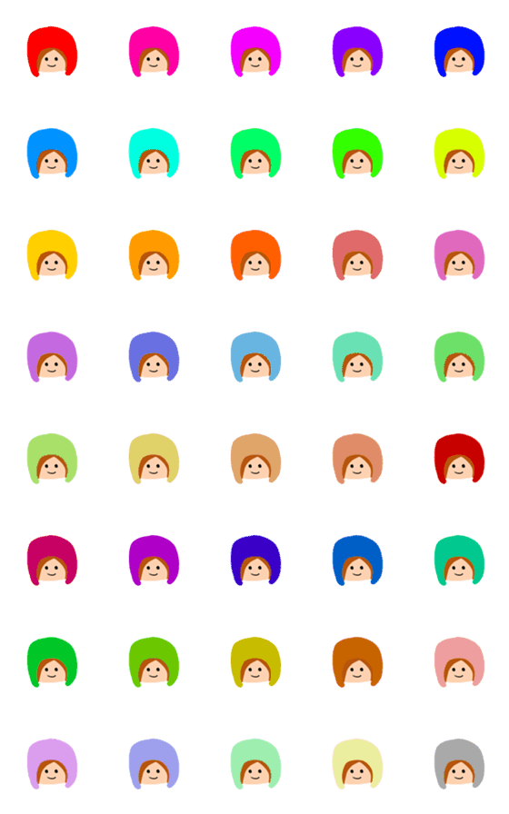 [LINE絵文字]頭巾をかぶった女の子の画像一覧
