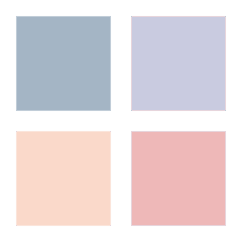 [LINE絵文字] Simple pink color block 01の画像