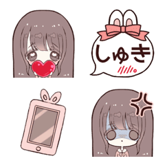 [LINE絵文字] みるくちゃん絵文字の画像