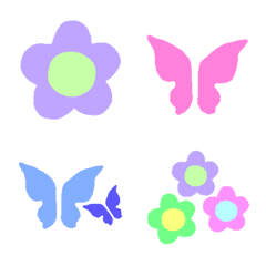 [LINE絵文字] Butterfliesの画像