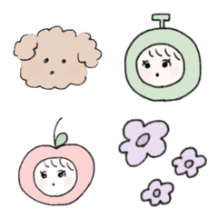 [LINE絵文字] yuruyuruemojidesuの画像