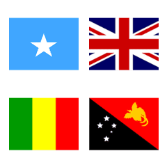 [LINE絵文字] Country Flags Vol. 4の画像