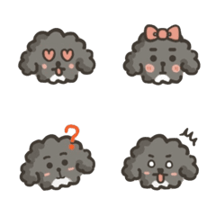 poodle lulu emojiの絵文字メイン画像