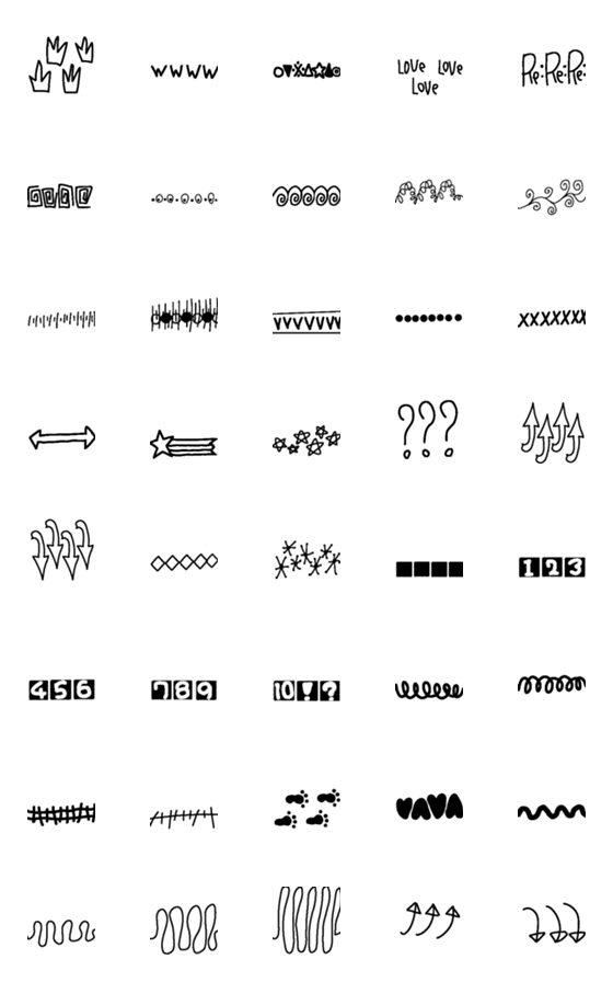 [LINE絵文字]LINE LINE 2の画像一覧