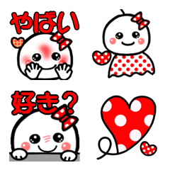 [LINE絵文字] 大好きな方へ送る♡絵文字スタンプの画像