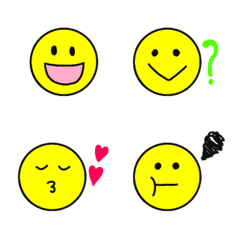 [LINE絵文字] スマイル絵文字☆の画像