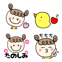 [LINE絵文字] キーちゃんの絵文字☆2の画像