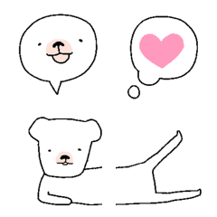 [LINE絵文字] 仔犬のフレンチブルドッグの画像