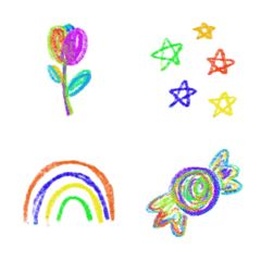 [LINE絵文字] rainbow stuffの画像