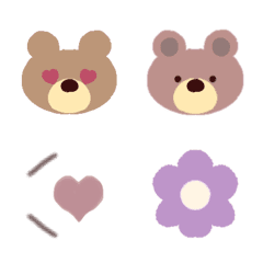 くま なちゅらるの絵文字メイン画像