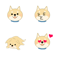 [LINE絵文字] 柴犬のくーちゃんの画像