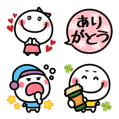 [LINE絵文字] ほわほわず☆絵文字の画像