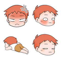 Redhead Boyの絵文字メイン画像