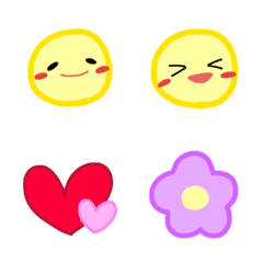 ハッピーな絵文字だよ！の絵文字メイン画像