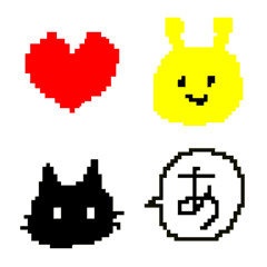 [LINE絵文字] ドット ドット絵文字の画像