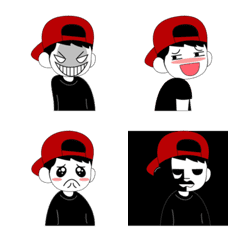 [LINE絵文字] Emoji, Bad Boyの画像
