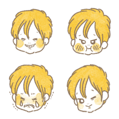 [LINE絵文字] 2才になったかいちゃん【絵文字】の画像