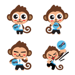TIRAKI Health Monkey Emoji