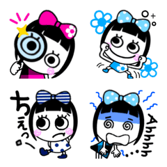 [LINE絵文字] 大人かわいいガーリー絵文字3の画像