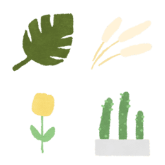 [LINE絵文字] Healing Plantsの画像